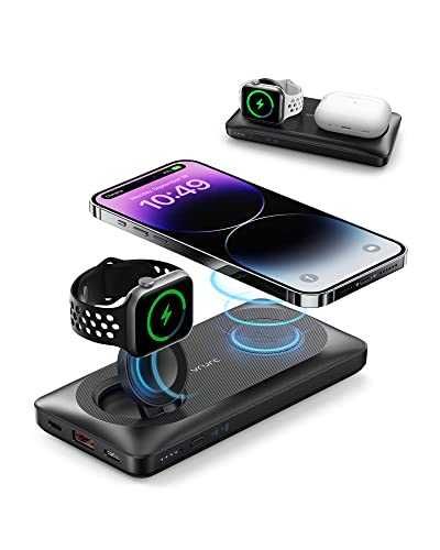 Бездротовий повербанк VRURC Magnetic Power Bank 10000mAh, MagSafe