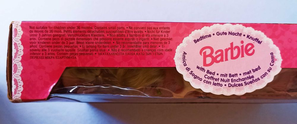 Barbie Bedtime com cama ano 1994 Mattel #12184