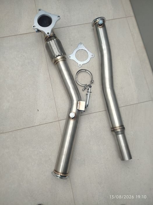 Down Pipe 76 mm Golf 5/6 Scirocco 2.0 TSi