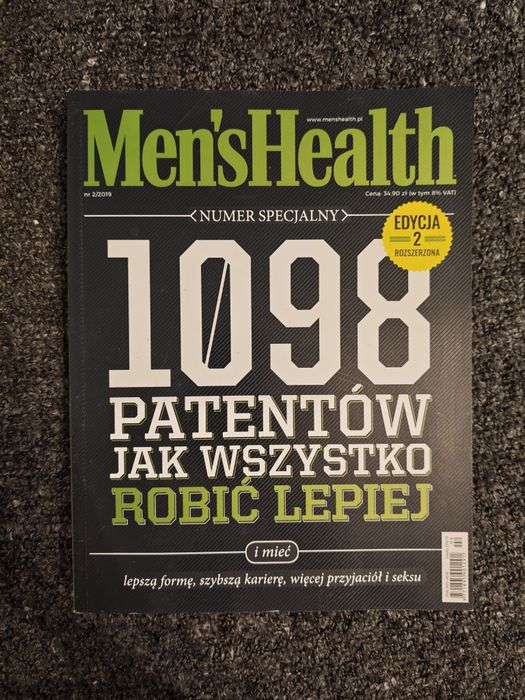 Książka "Men's Health. 1098 Patentów Jak Wszystko Robić Lepiej"
