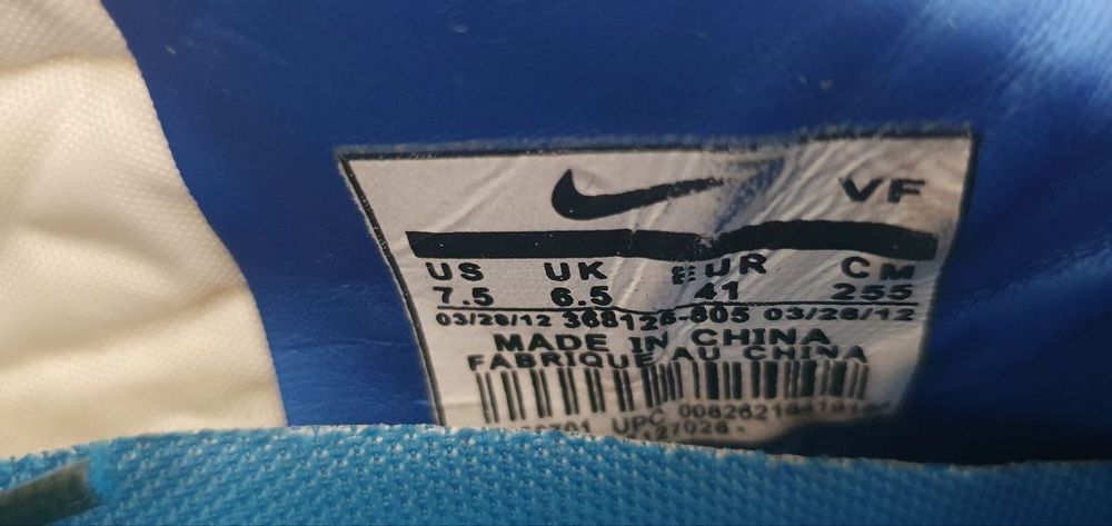 Бутси оригінал (буци) копи NIKE CR7 41 розмір (25,5см)