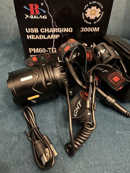 Lanterna para caça de cabeça mais potente do mercado