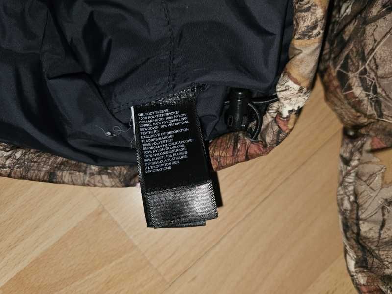 Kurtka puchowa damska The North Face 1996 S kamulaż camuflage