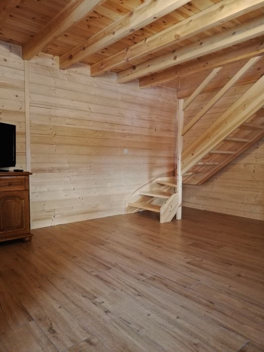 Domek z linią brzegową na mazurach Mazury Domki letniskowe Noclegi