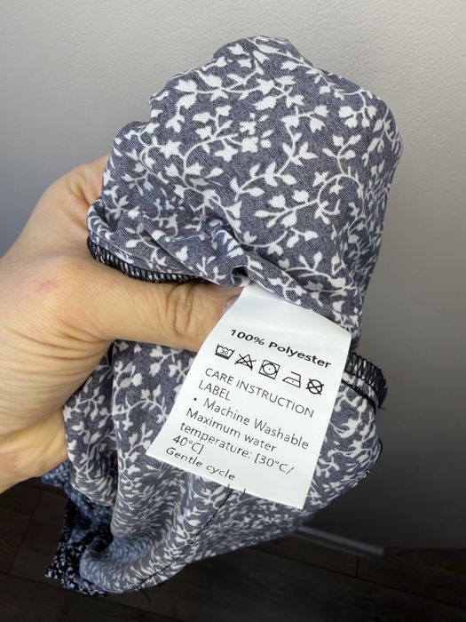 Lekki damski nowy kombinezon w kwiatki plus size 1XL