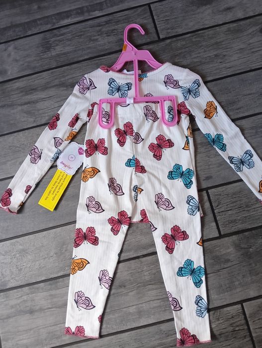 Komplet dla dziewczynki, komplet dziewczęcy, bluzka i spodnie, 98 cm