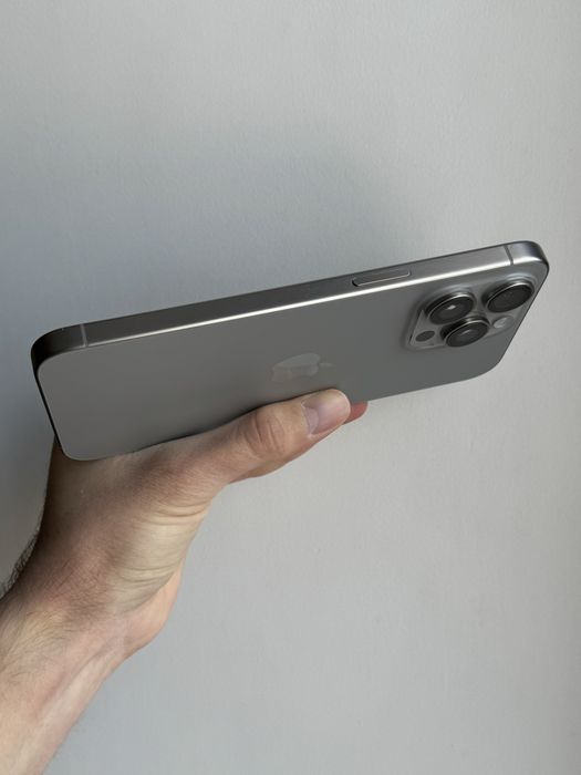 iPhone 15 Pro Max 256 Gb Natural Titanium Neverlock АКБ 90% Физ Сим