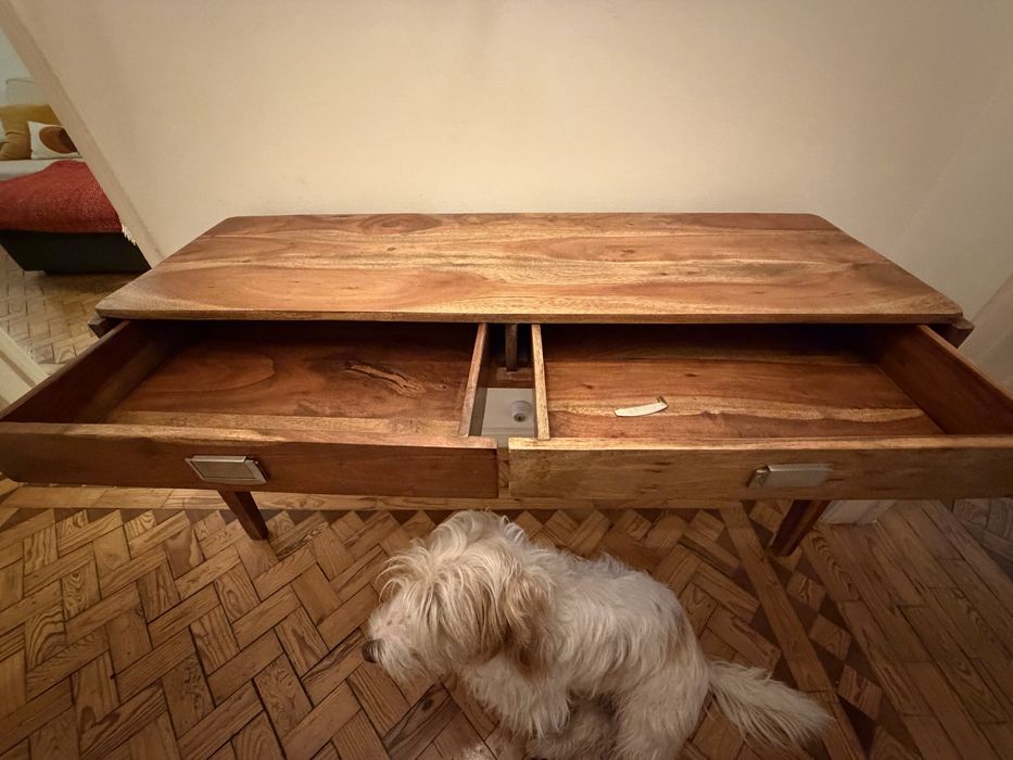 Secretária / aparador madeira maciça