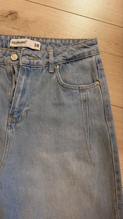 Жіночі джинси ZEOBASIC wide leg, розмір 38