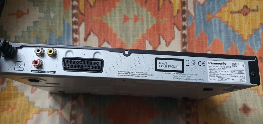 Odtwarzacz DVD Panasonic