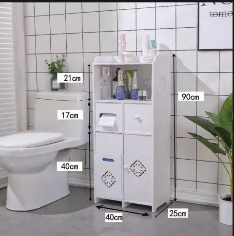 Полиця для ванної кімнати шафа стелаж