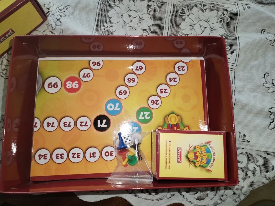 Jogo de tabuleiro Masters do Desporto (Record)
