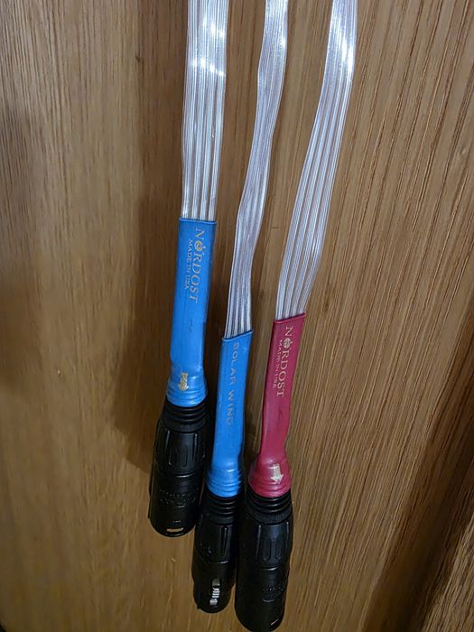 Cabos interconnects Nordost Blue Heaven balanceados