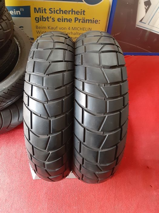 Шини скутер 120/70-15+140/70-14 Metzeler Karoo Street 2021 з Німеччини