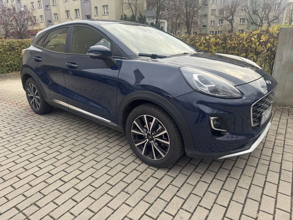 Sprzedam zadbany Ford Puma granatowy