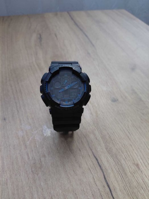 Zegarek CASIO G-Shock GA100 Niebieski.