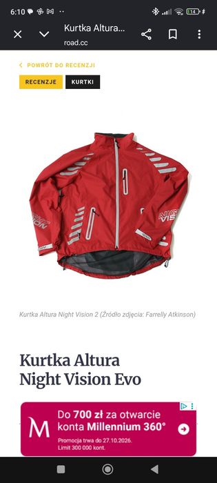 Kurtka rowerowa Altura Night Vision Evo