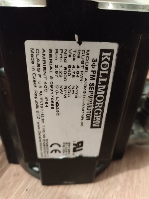 Servo motor industrial com drive 1.22kw