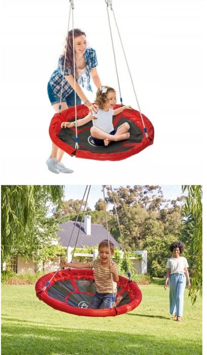 Huśtawka xxl BOCIANIE GNIAZDO 113cm OGRODOWA 150kg