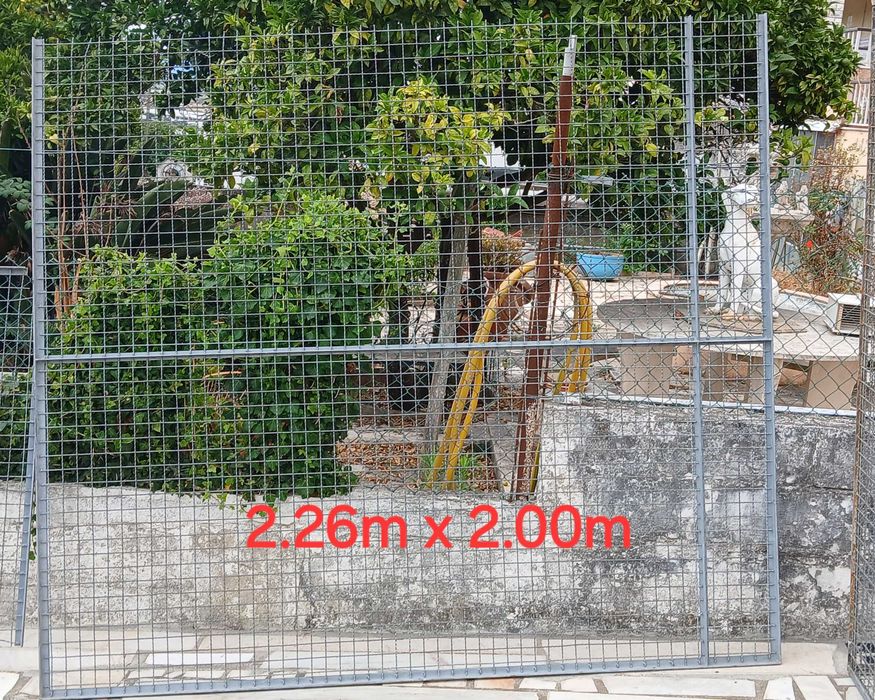 Grades em ferro usadas