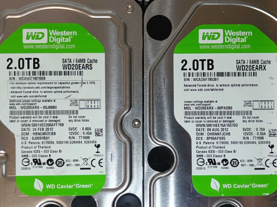wd green 2tb - купить комплектующие для ПК - Цена на OLX.ua