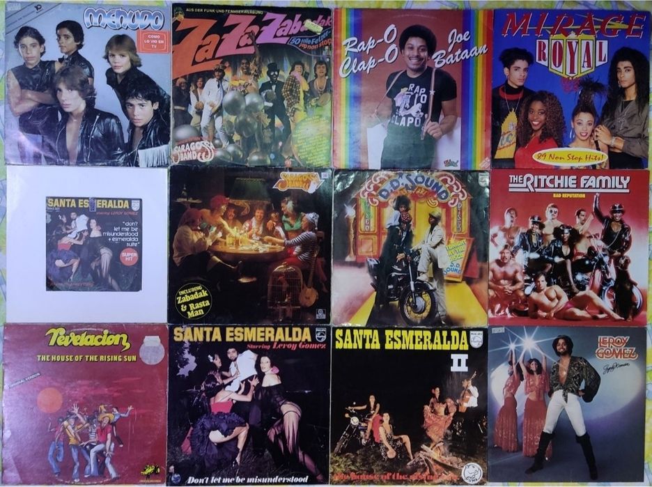Disco!Latino!Electronic!Secret service,Luv',Hot chocolate, Village Peo