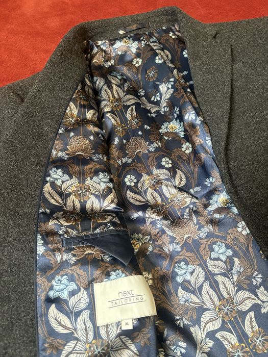 Elegancki płaszcz męski Next Tailoring rozmiar XL