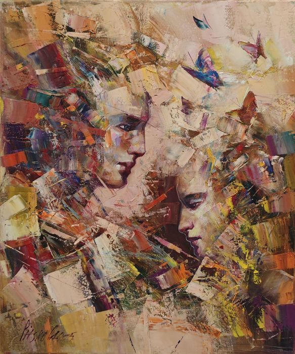 Obraz Olejny Barwy Porozumienia - Gienadij Pitsko