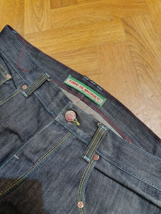 Жоские реперские джынсы  time is money