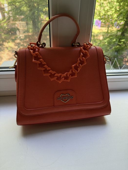 Сумка Love Moschino помаранчева