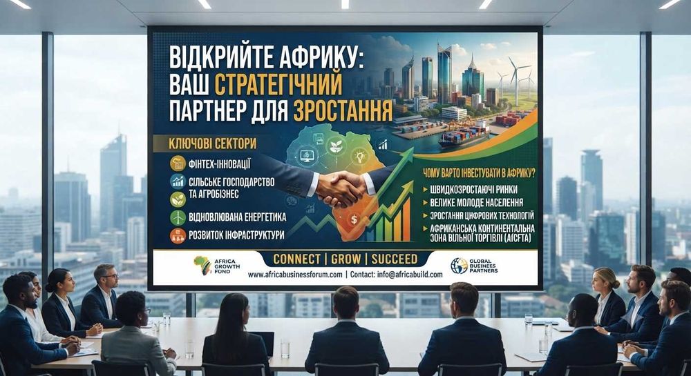Бізнес в Африці: представництво інтересів, стратегія та запуск проєктів