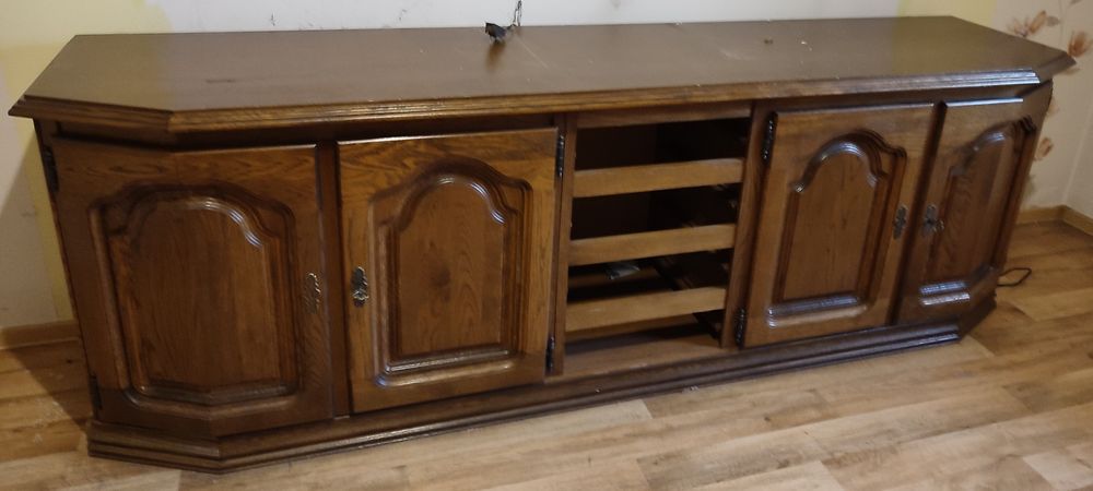 Kredens/Witryna dąb