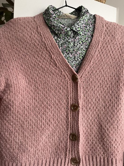 Кофтинка на дівчинку zara next рубашка блузка штани 8/9/10 128/134/140