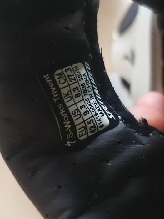 Specialized S-works 42.5 trivent carbon triathlon buty kolarskie