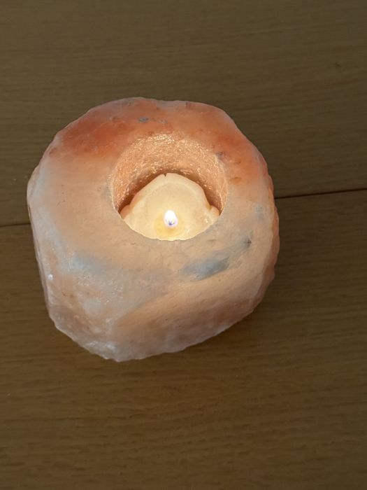 Świecznik lampa solna