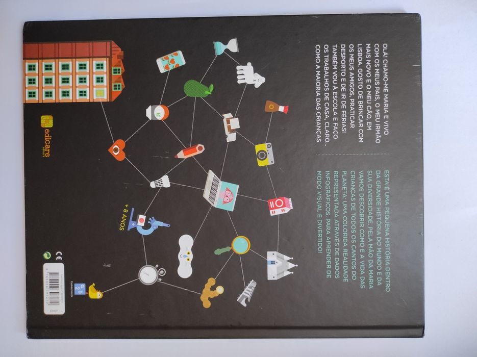 Livro: Eu e o Mundo uma história infográfica de Moreia Trius e Joana C