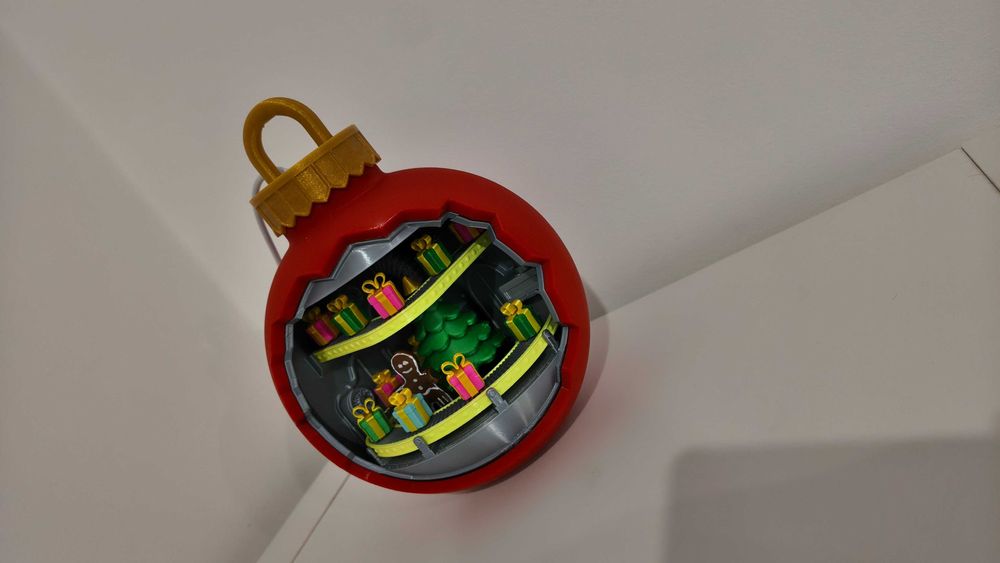 Bola de Natal Iluminada
