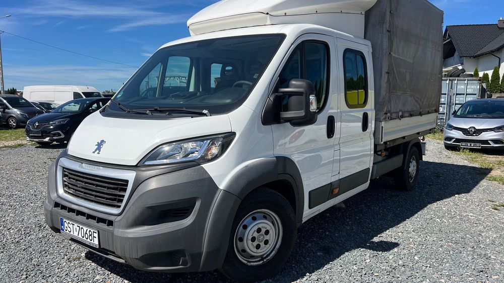 Peugeot BOXER DOKA  Webasto Klima Nawi 7mi osobowy Serwis Polecam