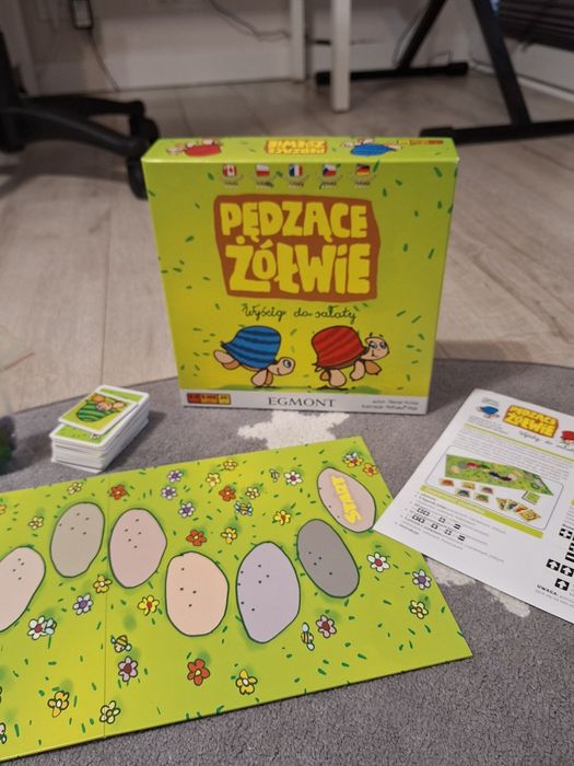 Gra planszowa "Pędzące żółwie"