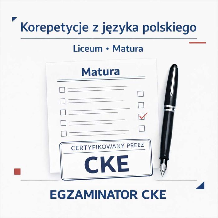 Przygotowanie do egzaminów poprawkowych, j. polski z egzaminatorem maturalnym