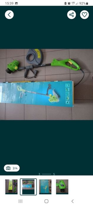 Elektryczna kosiarka do trawy