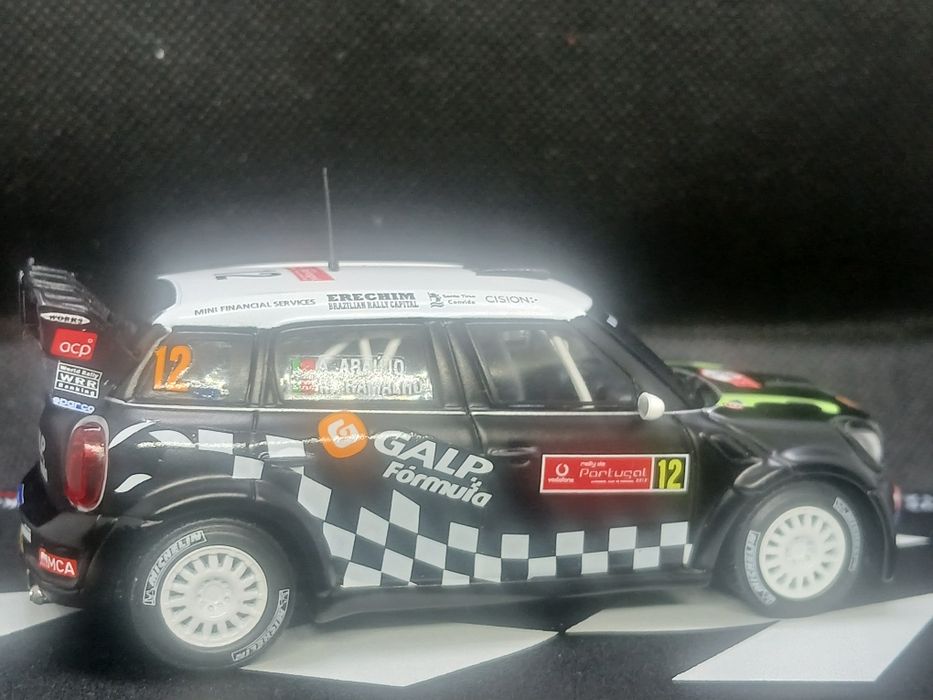 Miniatura 1:43 Mini Cooper WRC Armindo Araujo Rally  de Portugal  2012