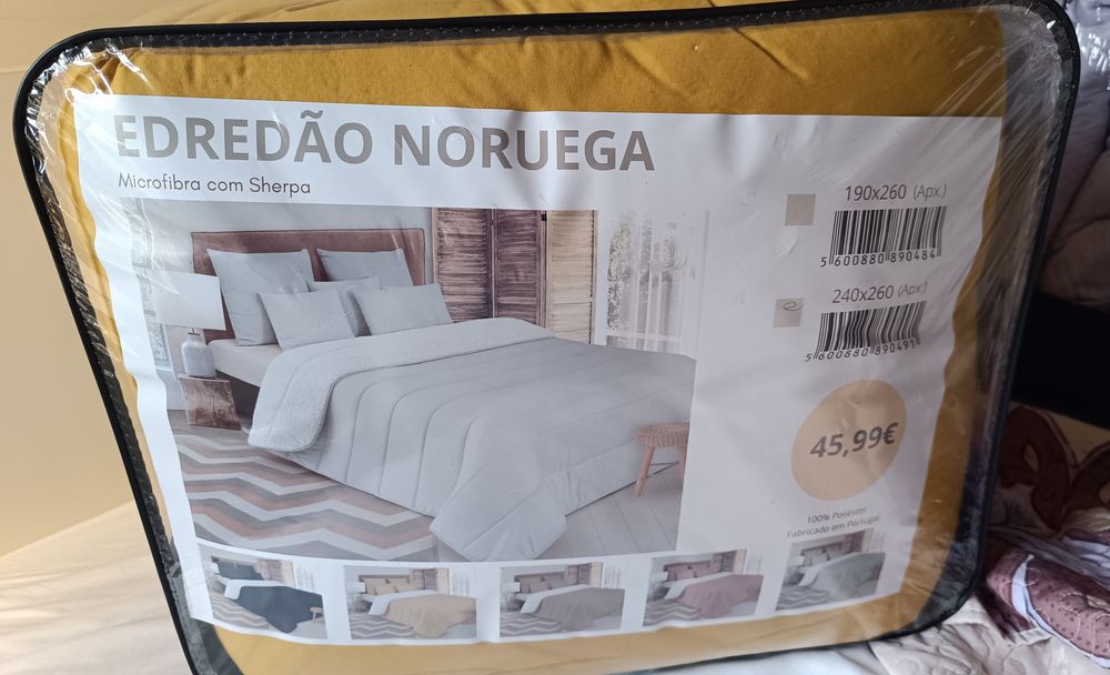 Edredom com Borreguito - Queen - PROMOÇÃO!
