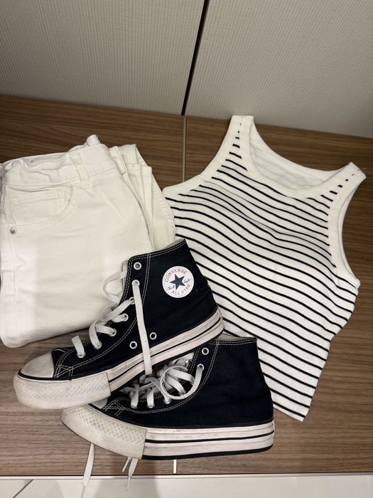 Кеди converse 36 р. H&M, UNIQLO, H&M