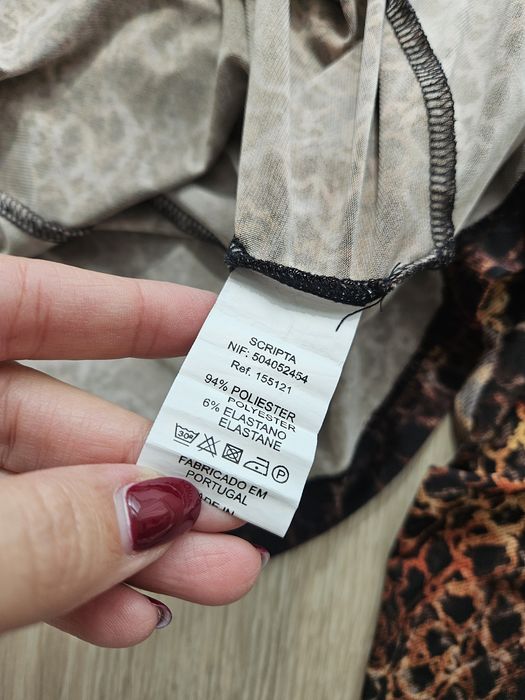 Camisola com padrão da Scripta L