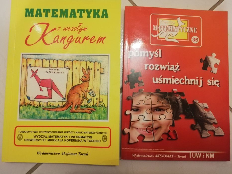Matematyka z wesołym kangurem. Pomyśl, rozwiąż, uśmiechnij się