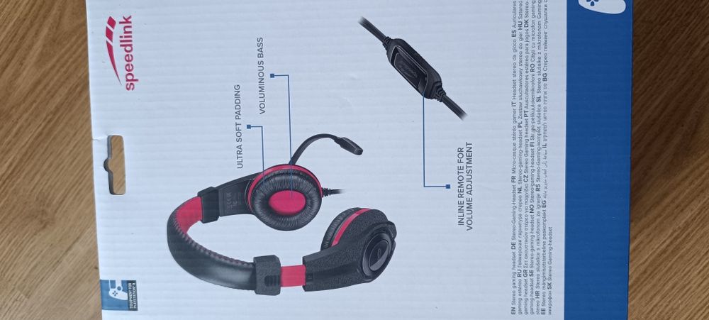 Słuchawki legatos speedlink