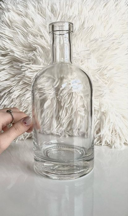 Butelka wazon szklany  ozdoba