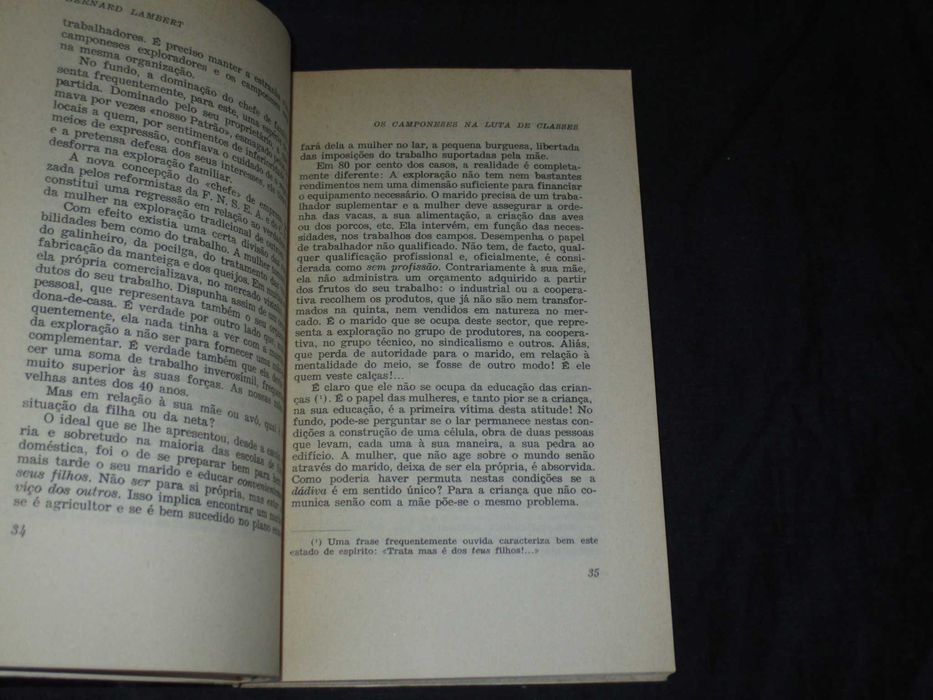 Livro Os Camponeses na Luta de Classes Lambert