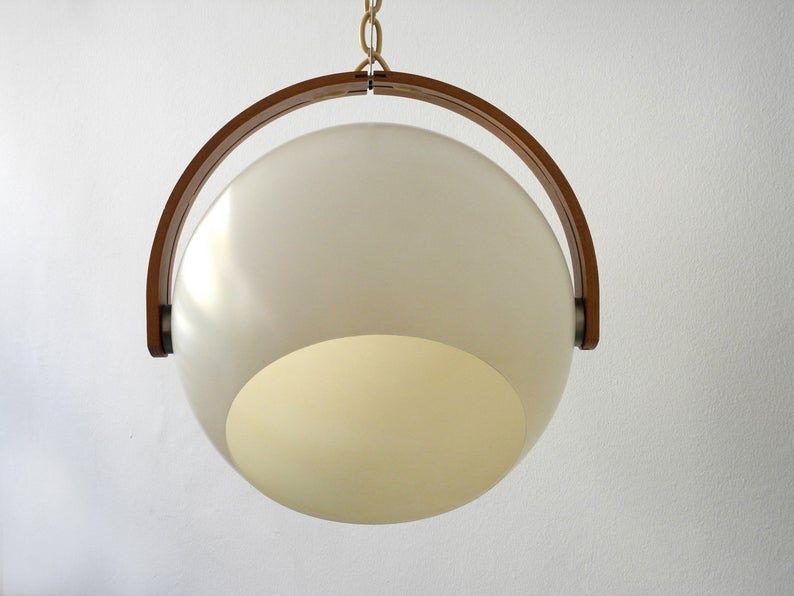 Candeeiro Temde Kugel, Space Age Mid Century anos 60, 70